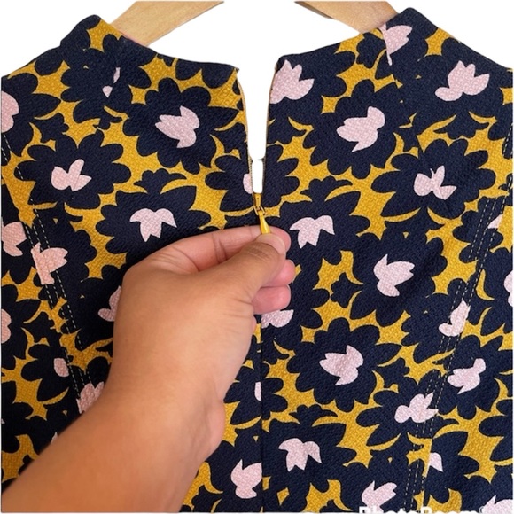 Boden Louise Textured Dress - Picture 10 of 11